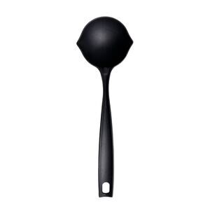 Tailor Made Products Black Dipper Spoon Ladle Plastic Heat Resistant